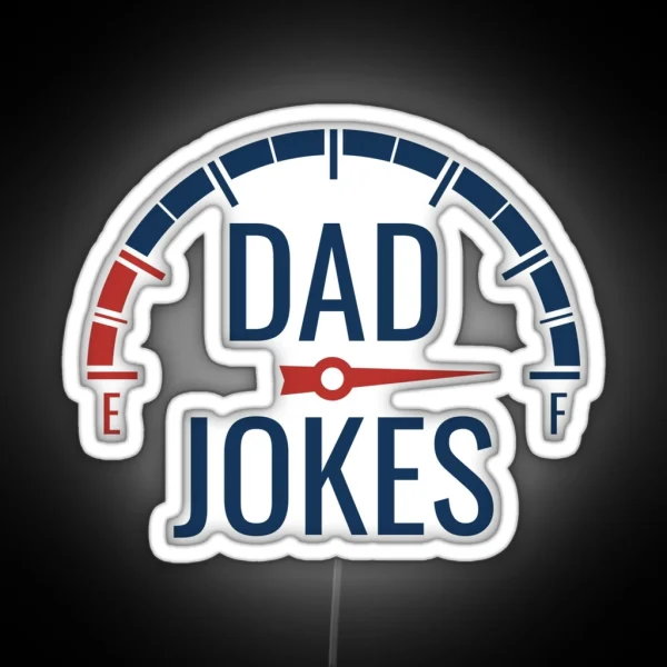 Dad Jokes Full RGB Neon Sign