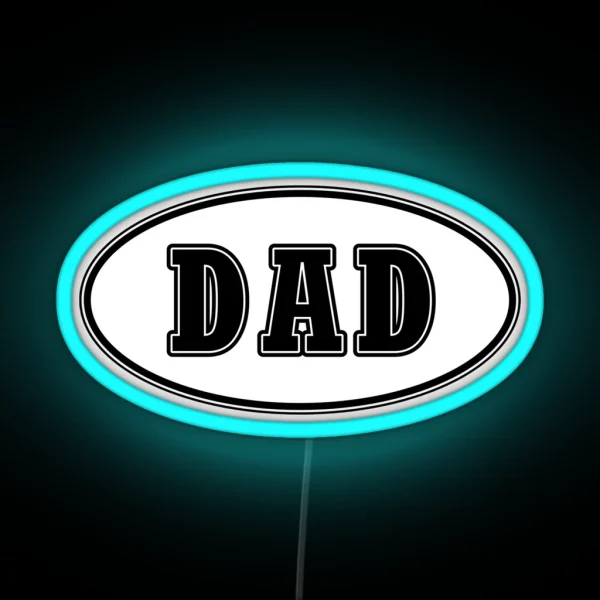 Dad Led RGB Neon Sign