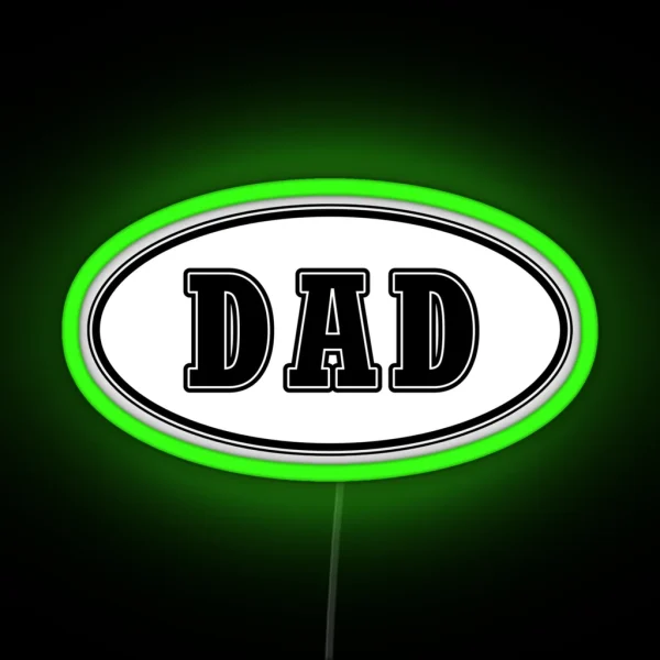 Dad Led RGB Neon Sign