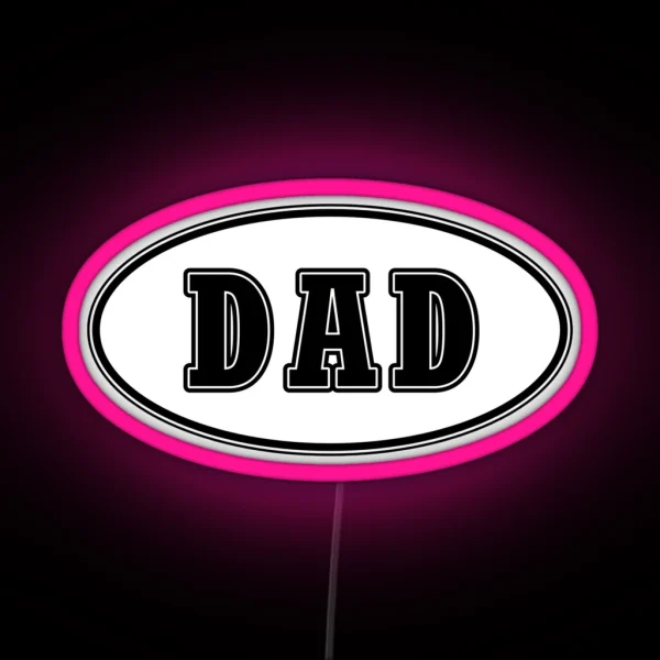 Dad Led RGB Neon Sign