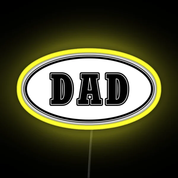 Dad Led RGB Neon Sign