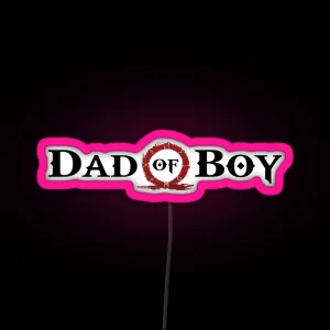 Dad Of Boy RGB Neon Sign