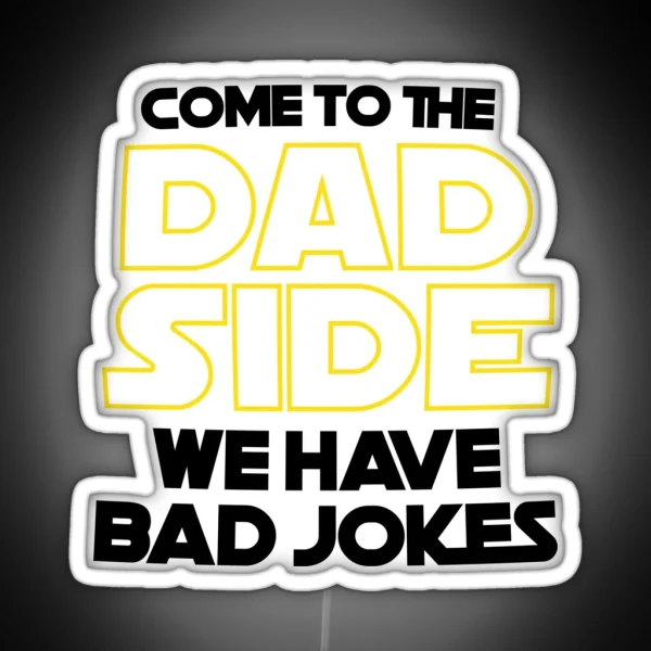 Dad Side RGB Neon Sign