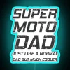 Dad Supermoto Motocycle RGB Neon Sign - Image 2