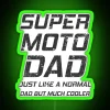 Dad Supermoto Motocycle RGB Neon Sign - Image 3