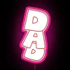 Dad Text RGB Neon Sign - Image 6