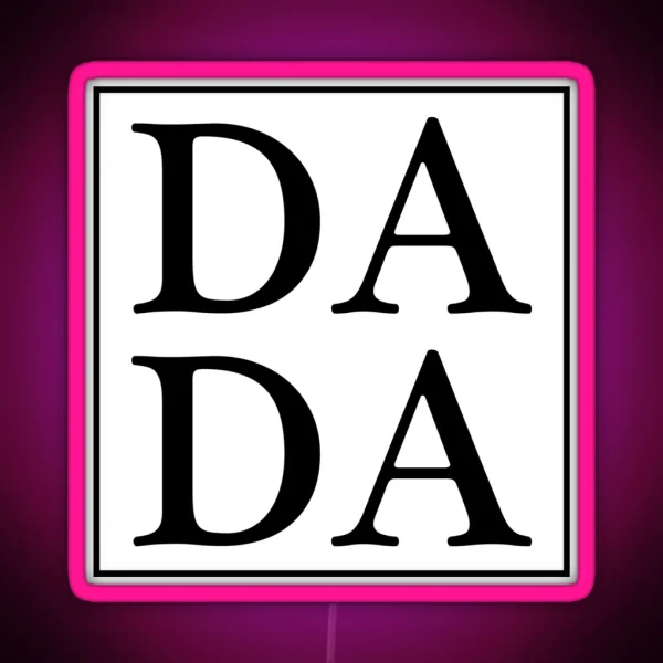 DADA RGB Neon Sign