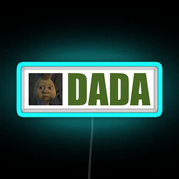 DADA RGB Neon Sign