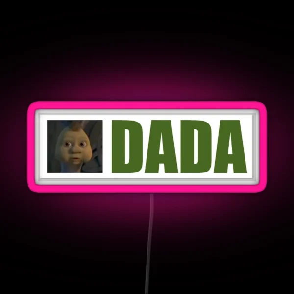 DADA RGB Neon Sign