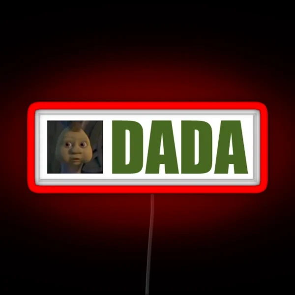 DADA RGB Neon Sign
