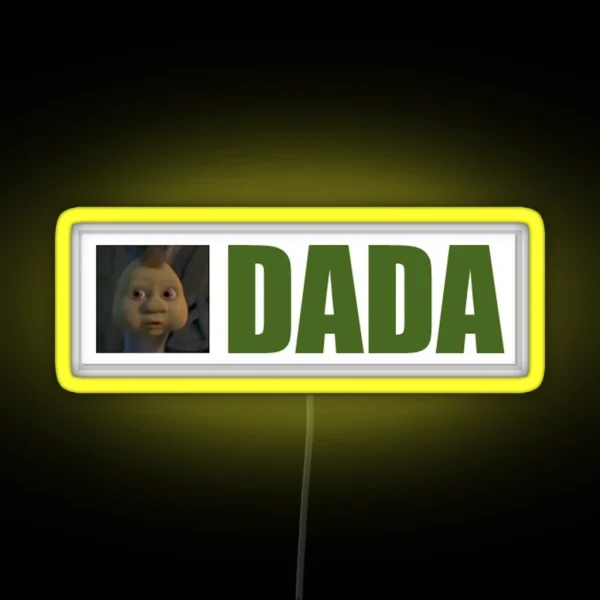 DADA RGB Neon Sign