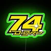 Daijiro Kato Number 74 RGB Neon Sign - Image 4