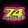 Daijiro Kato Number 74 RGB Neon Sign - Image 6