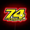 Daijiro Kato Number 74 RGB Neon Sign - Image 2