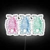Dairy Cow Isopods RGB Neon Sign