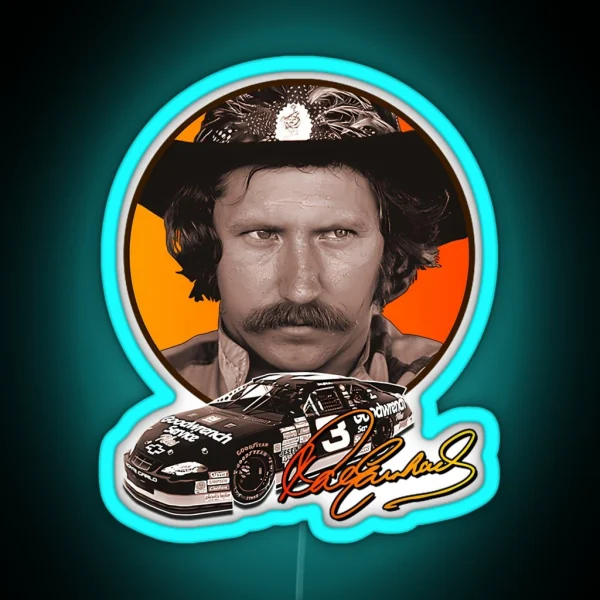 Dale Retro Style Tribute Design RGB Neon Sign