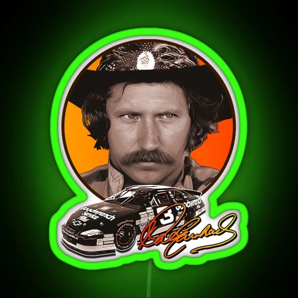 Dale Retro Style Tribute Design RGB Neon Sign
