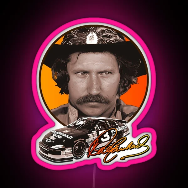 Dale Retro Style Tribute Design RGB Neon Sign