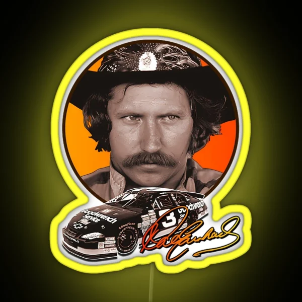 Dale Retro Style Tribute Design RGB Neon Sign