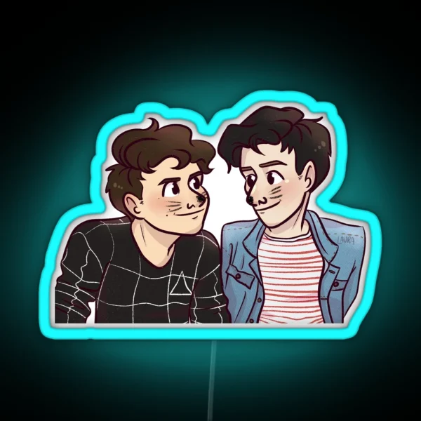 Dan And Phil PINOF 10 RGB Neon Sign