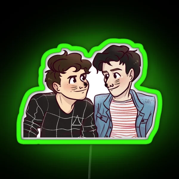 Dan And Phil PINOF 10 RGB Neon Sign