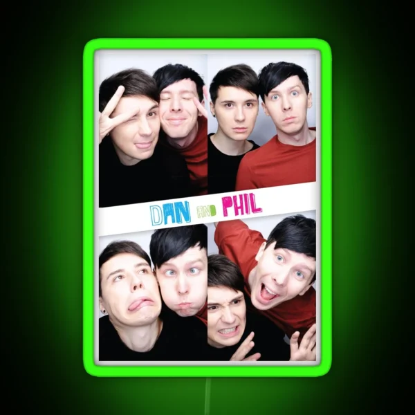 Dan And Phil RGB Neon Sign