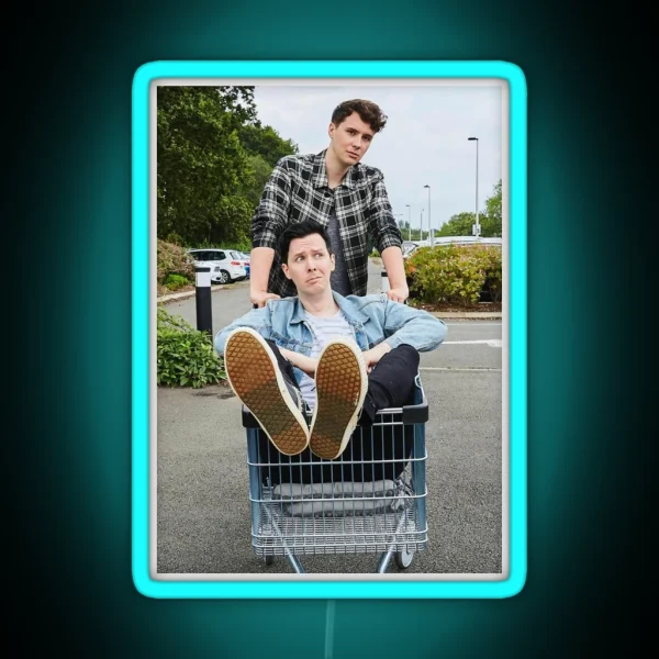 Dan And Phil RGB Neon Sign