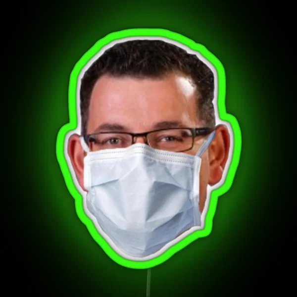 Dan Andrews Daniel Andrews Get On The Beers RGB Neon Sign