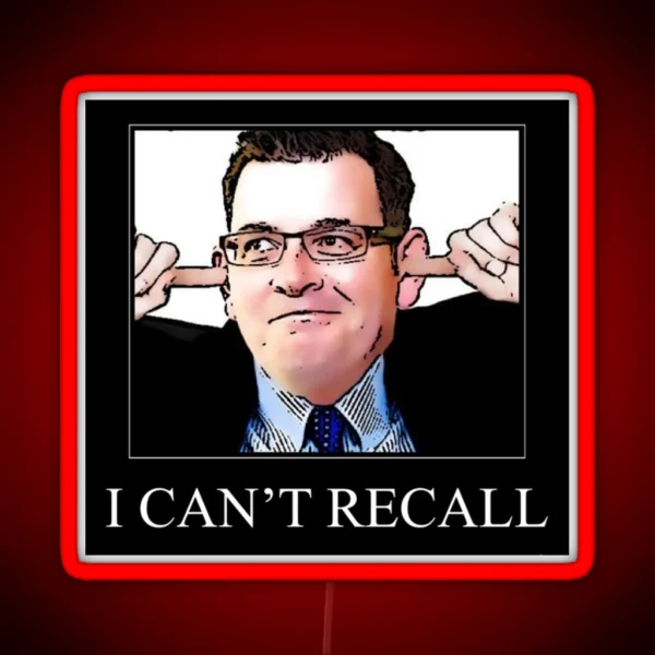 Dan Andrews I Can T Recall RGB Neon Sign
