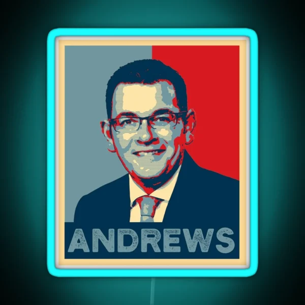 Dan Andrews RGB Neon Sign