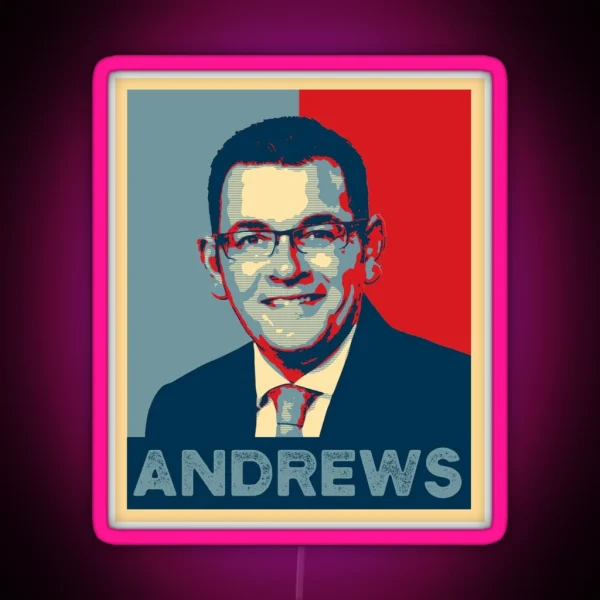Dan Andrews RGB Neon Sign
