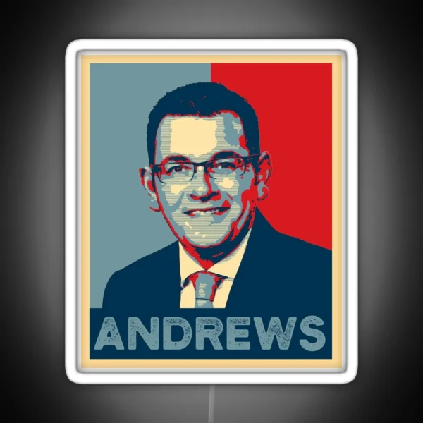 Dan Andrews RGB Neon Sign