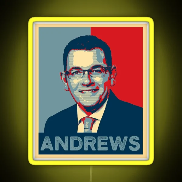 Dan Andrews RGB Neon Sign