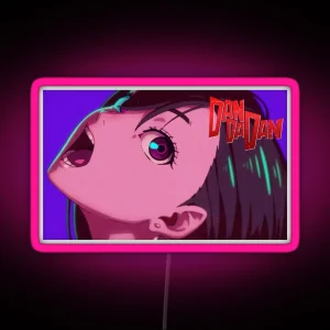 Dan Da Dan Momo Merch RGB Neon Sign