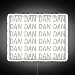 Dan Dan Dan Funny Alan Partridge Quote RGB Neon Sign