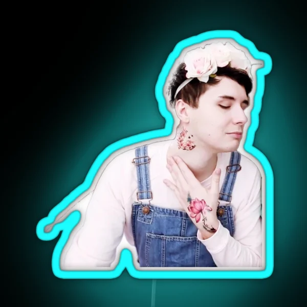Dan Howell Daniel Howell Danisnotonfire RGB Neon Sign