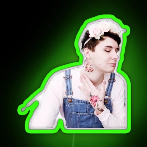 Dan Howell Daniel Howell Danisnotonfire RGB Neon Sign