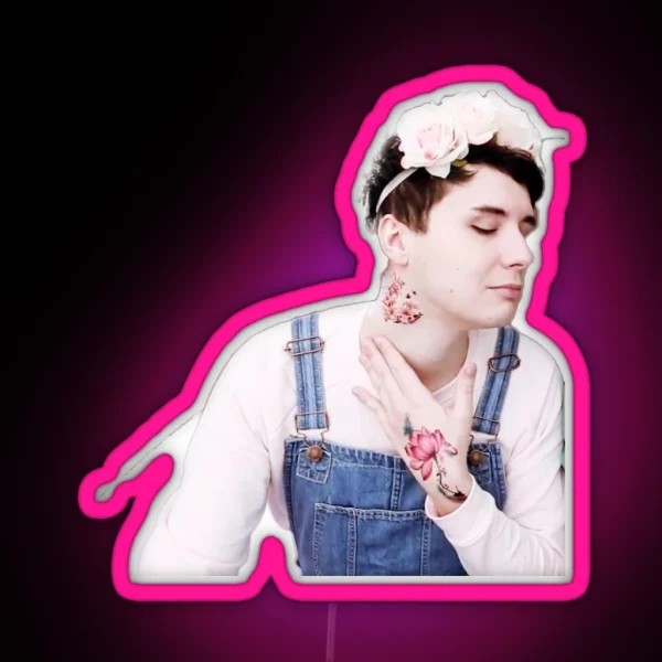 Dan Howell Daniel Howell Danisnotonfire RGB Neon Sign