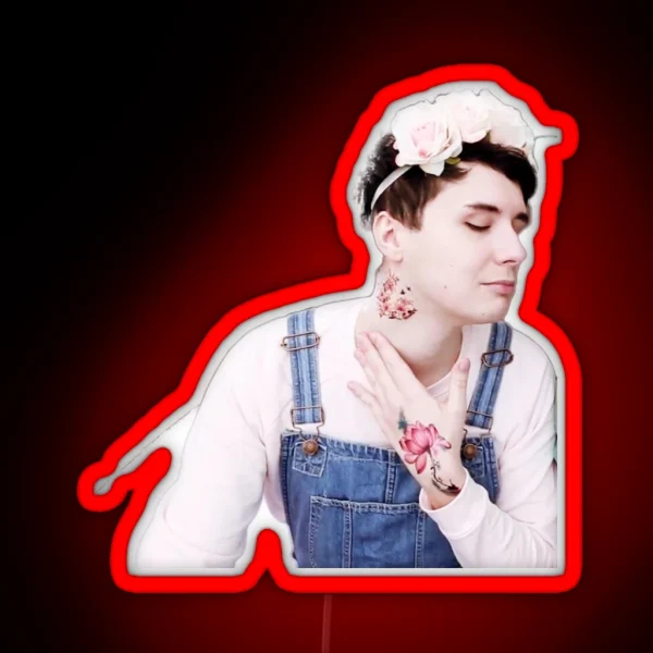 Dan Howell Daniel Howell Danisnotonfire RGB Neon Sign