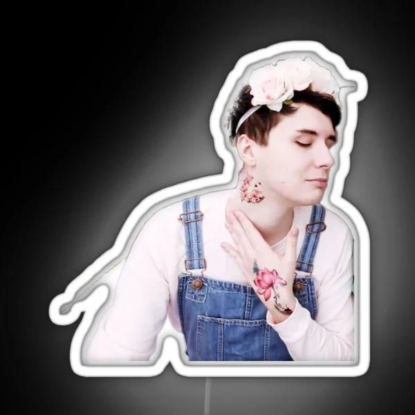 Dan Howell Daniel Howell Danisnotonfire RGB Neon Sign