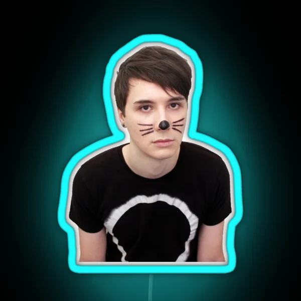 Dan Howell RGB Neon Sign