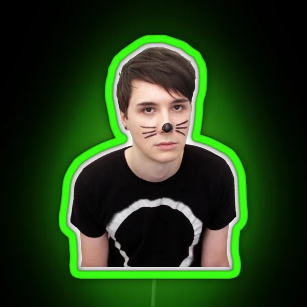 Dan Howell RGB Neon Sign