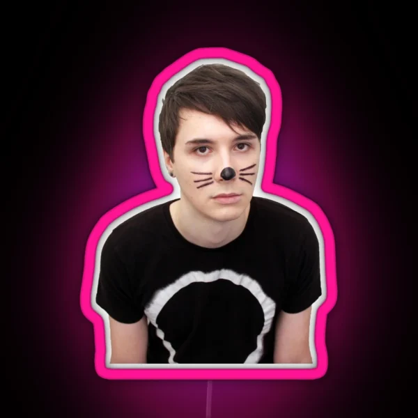 Dan Howell RGB Neon Sign