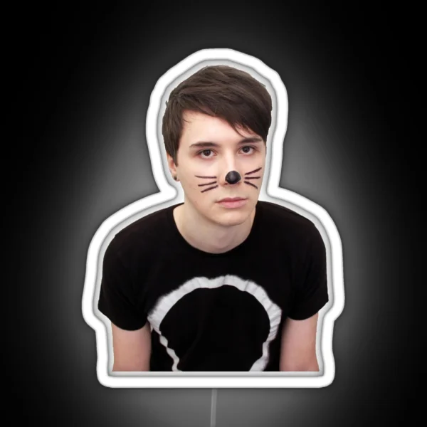 Dan Howell RGB Neon Sign