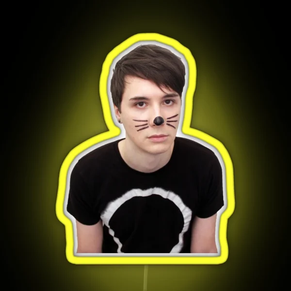 Dan Howell RGB Neon Sign