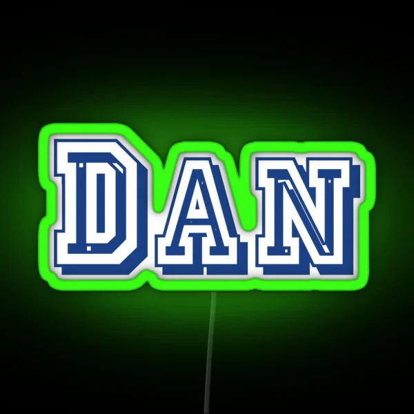 Dan RGB Neon Sign