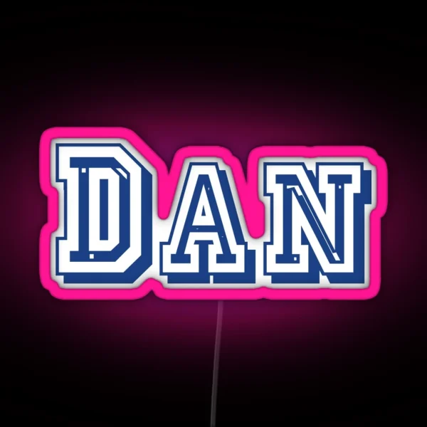 Dan RGB Neon Sign