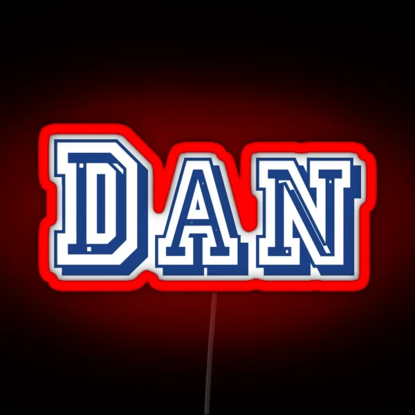 Dan RGB Neon Sign