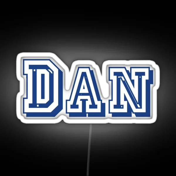 Dan RGB Neon Sign