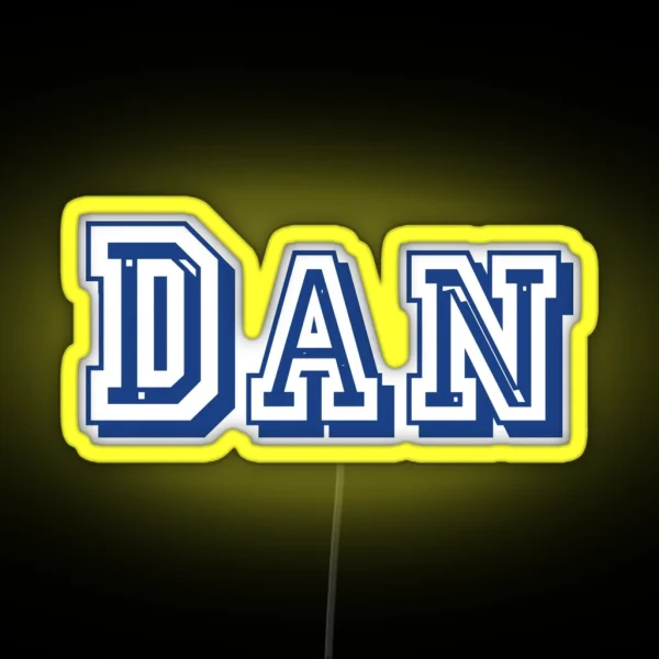 Dan RGB Neon Sign